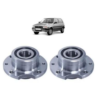 Imagem de Cubo Roda Traseiro 4 Furos Esquerdo+Direito Fiat Uno Mille 1984 A 2013 Nakata