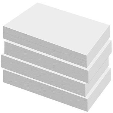 Imagem de Papelão branco PINGEUI, folhas de peso médio para álbuns de recortes, artesanato, projetos de arte, placa de fundo, molduras (50 folhas de 40 pt., 21,6 x 28 cm)