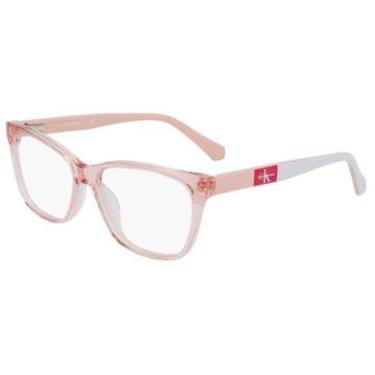 Imagem de Armação de Óculos Calvin Klein Jeans CKJ21621 670 - Rosa 54-Feminino