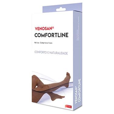 Imagem de Meia Venosan Comfortline 30-40 mmhg AD Bege Aberta P