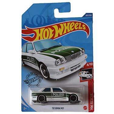 Imagem de Hot Wheels '92 BMW M3, [White/Green] Polize 207/250 Rescue 4/10