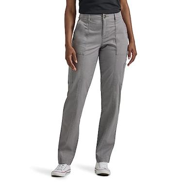 Imagem de Lee Calça utilitária feminina Ultra Lux Comfort com Flex To Go, Cinza Hd Lee, 50