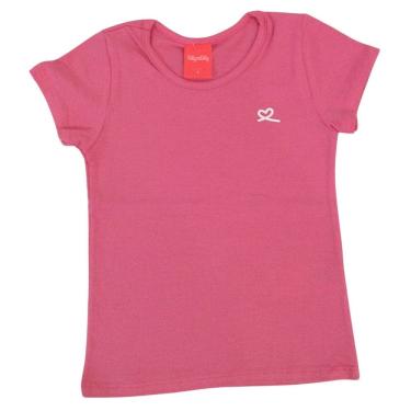 Imagem de Blusa básica infantil menina Romitex branca/rosa/amarela