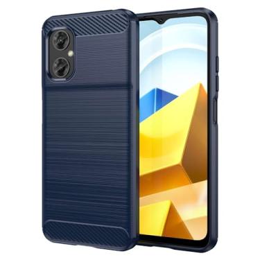 Imagem de Capas para Xiaomi POCO M5 4G.Caso básico,Botão de pressão flexível / 360 ° Proteção completa,Anti-fingerpirnts