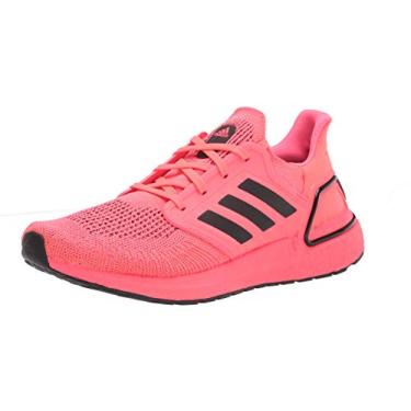 Imagem de adidas Ultraboost 20 Tênis de corrida masculino, Sinal rosa/preto/rosa sinal, 42