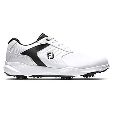 Imagem de FootJoy Sapato de golfe masculino Ecomfort, Branco, 9 Wide