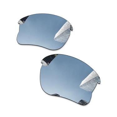 Imagem de Combine8 Lentes de reposição para óculos de sol Oakley Flak Jacket XLJ OO9009/Flak Jacket XLJ Asian Fit (AF) - Titânio prateado