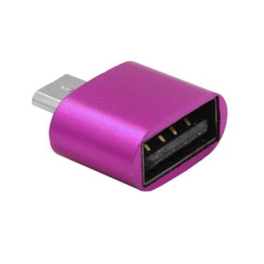 Imagem de Adaptador Usb Tipo C Para Usb Compatível com Mi, A1, S8, S9, Zenfone, Leeco, iPhone, Galaxy, conecte câmera, teclado, pendrive, mouse dentre outros, qualidade Premium Yecna (Rosa)