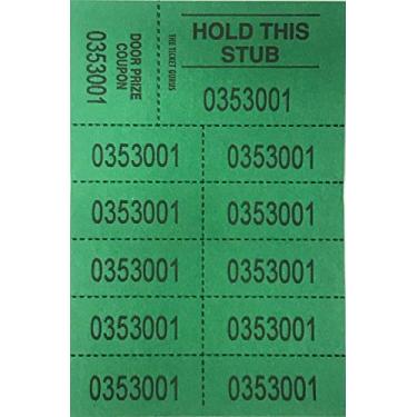 Imagem de Ingressos de leilão - 10 números - 500 unidades, Verde