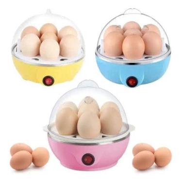 Imagem de Cozedor de Ovos Elétrico Multifuncional - Ovos Perfeitos em Minutos - 