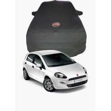 Imagem de Capa de Carro Fiat Punto Tecido  Lycra Premium - Cadilhe Capas, Preto