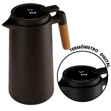 Imagem de Cafeteira Led Com Prensa Ideal Para Manter Café E Chás Quentes - BELLA