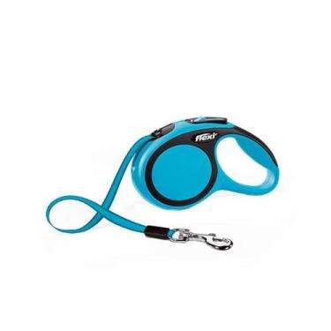Imagem de Guia Fita New Comfort Flexi para Cães Azul - Tamanho PP - Flexi Bogdah