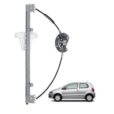 Imagem de Maquina Vidro Manual Mecanica Fox 2003 ate 2009 2 p Esquerda - Zinni G