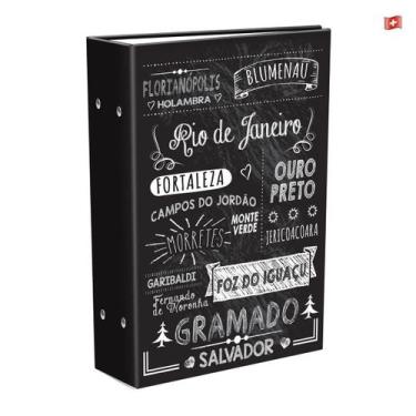 Imagem de Album De Fotos 10X15 Para 500 Fotos Viagem Pelo Brasil 24H - Clip