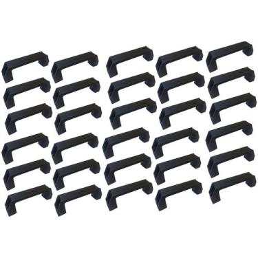 Imagem de Kit 50 Alças Puxador de Nylon An 133 Manípulo Cabo Termoplástica com F