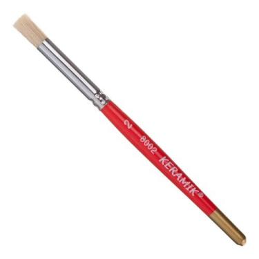 Imagem de Pincel Profissional Keramik 8002 Stencil Cerdas Naturais 2