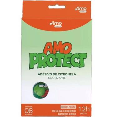 Imagem de Repelente Adesivo Natural Citronela Infantil Sai Mosquito - Amoveri
