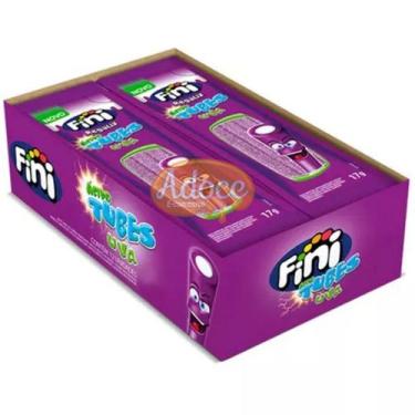 Imagem de Bala fini mini tubes azedinhos 12unx15g, UVA