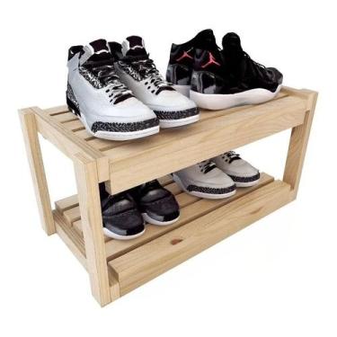 Imagem de Armario Multiuso Sapateira Design Escada Dobravél Oferta - Technox