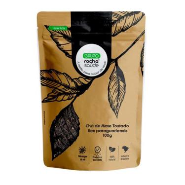Imagem de Chá de Mate Tostado - Ilex paraguariensis - 100g - Rocha Saúde