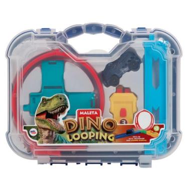 Imagem de Pista de Carrinho Dino Looping Radical 6 Peças Divertida - Paki Toys