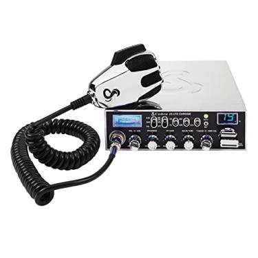 Imagem de Cobra Rádio CB profissional 29 LTD Chrome AM/FM – Fácil de operar, rádio de emergência, canal instantâneo 9, saída de 4 watts, 40 canais completos, receptor ajustável e calibração SWR, cromado