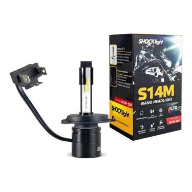 Imagem de Lâmpada Super Led Shocklight 32w S14m Moto Nano H4 6000k