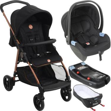 Imagem de Carrinho de Bebe Bebe Conforto Base Moises Burigotto Lui Cobre
