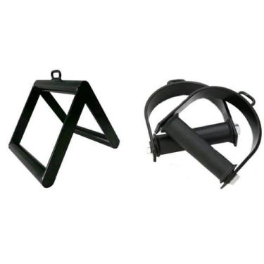 Imagem de Puxador Triângulo para Cross Over + Par Puxador Estribo Cross - Glamou