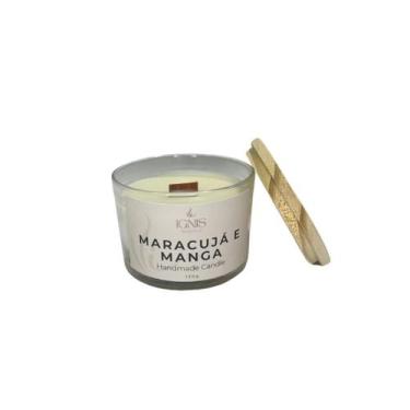 Imagem de Vela Aromática MARACUJÁ E MANGA 120g - IGNIS