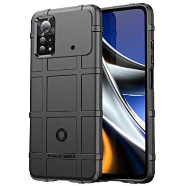 Imagem de Monwutong Capa de celular de ajuste fino para Xiaomi Poco X4 Pro 5G, capa resistente e durável com grau militar à prova de choque, testada contra quedas e proteção de lente da câmera para Xiaomi Poco