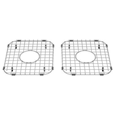 Imagem de American Standard Conjunto de grades 8419000.075 para pia de tigela dupla Delancey de 83,8 cm, aço inoxidável
