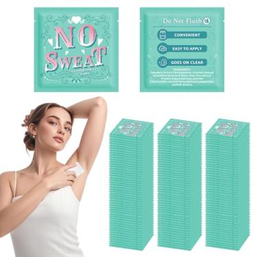 Imagem de BUAEL Desodorante de viagem, 150 peças de desodorante antitranspirante, lenços umedecidos e lenços corporais embrulhados individualmente, mini desodorante hipoalergênico nas axilas e viagens para