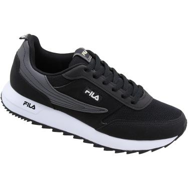 Imagem de Tênis Casual Fila Retro Flag Masculino Fila Preto  masculino