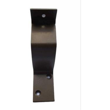 Imagem de Suporte Reto Corrimão P/ Barra Madeira E/ Ou Alumínio - 2 Unds - GÊNES