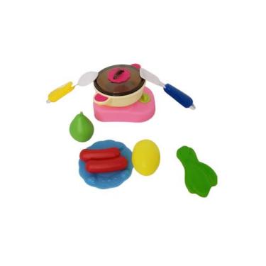 Imagem de Brinquedo kit cozinha educativo infantil 10pçs - geral