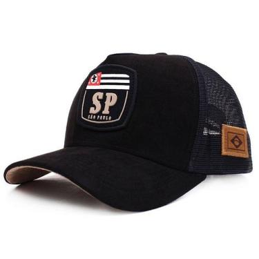 Imagem de Boné Sacudido's - Estados - São Paulo - Preto - Sacudidos