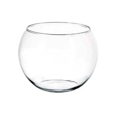 Imagem de Vaso Aquário Redondo Grande Vidro 4,5 Litros Decoração - Mistral