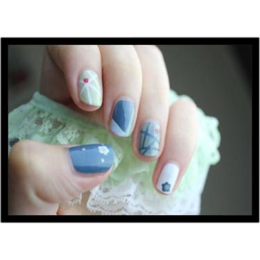 Imagem de Quadro Decorativo Estética Feminina Moda Salões De Beleza Unhas Fashio