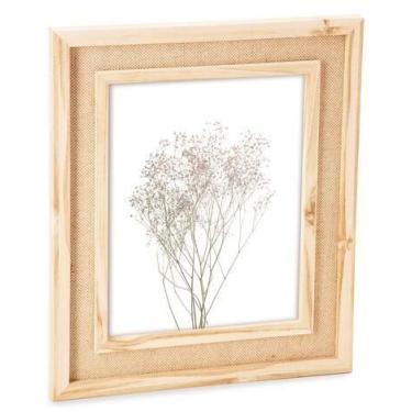 Imagem de PORTA-RETRATO EM MDF COM RATTAN - 20X25cm - Mart