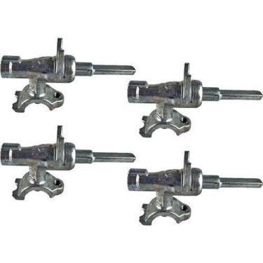 Imagem de Kit 4 Registro Ramal Fogão Cooktop Brastemp Consul - Apis