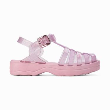 Imagem de Sandália Aranha Feminina Infantil Com Fivela Barbie Trendy - Grendene,