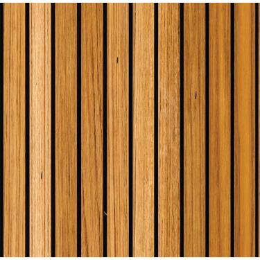 Imagem de Papel de Parede Madeira Ripado Efeito 3D 3,00m x 0,50m PPDMA64 3,00M X