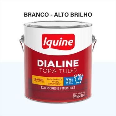 Imagem de Tinta Esmalte Sintético 750ML/3L - Cores Variadas --- Iquine, Branco B