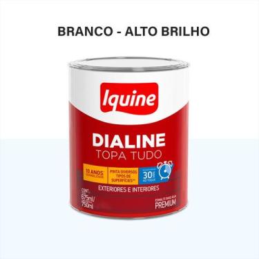Imagem de Tinta Esmalte Sintético 750ML/3L - Cores Variadas --- Iquine, Branco B