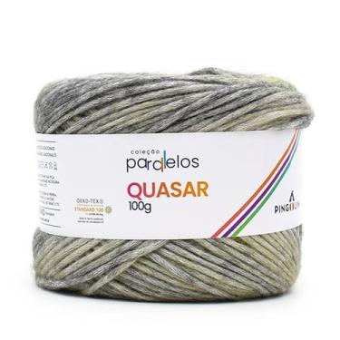 Imagem de Fio Quasar Pingouin 100g - Algodão e Acrílico, 6702 TRIPLO