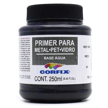 Imagem de Primer para Metal Colorido Corfix - 250ml, 321 PRETO