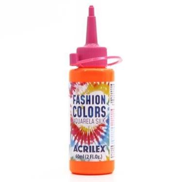 Imagem de Tinta Fashion Colors Aquarela Silk Fluorescente 60ml - Acrilex, 105 LA