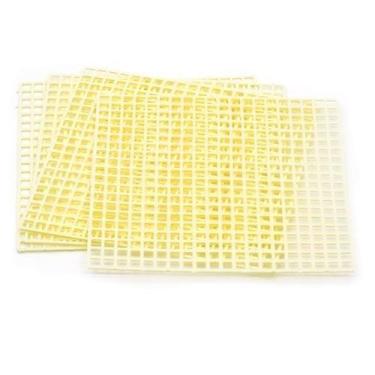 Imagem de Tela Plástica Quadrada 15x15 Jowama - 25 Unidades, BEGE